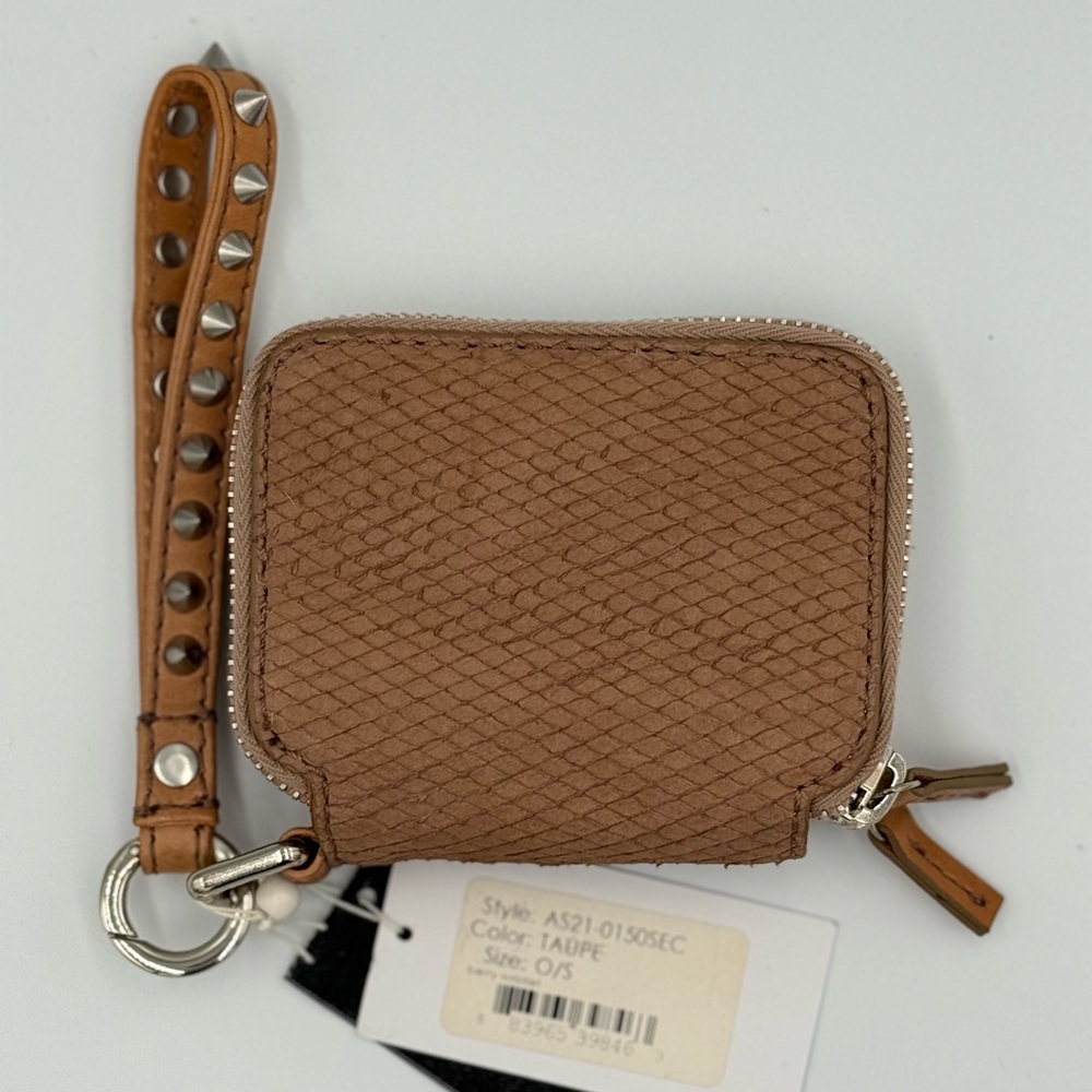 3.1 Phillip Lim Taupe Berry Wristlet Wallet